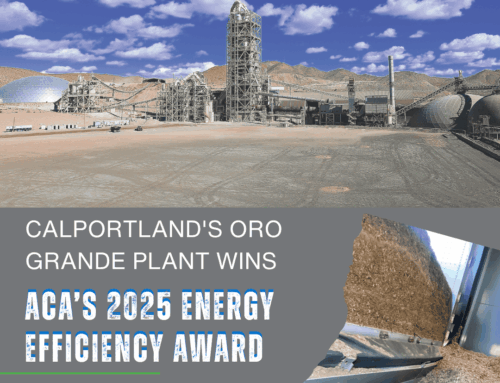CalPortland’s Oro Grande Plant Wins ACA’s Energy Efficiency Award