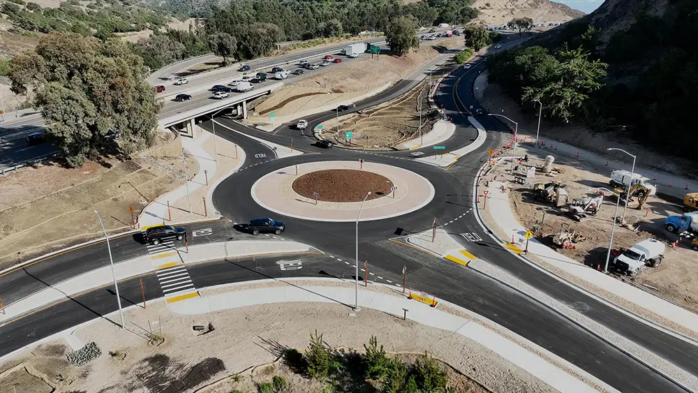 traffic circle roundabout