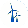 Wind turbine icon